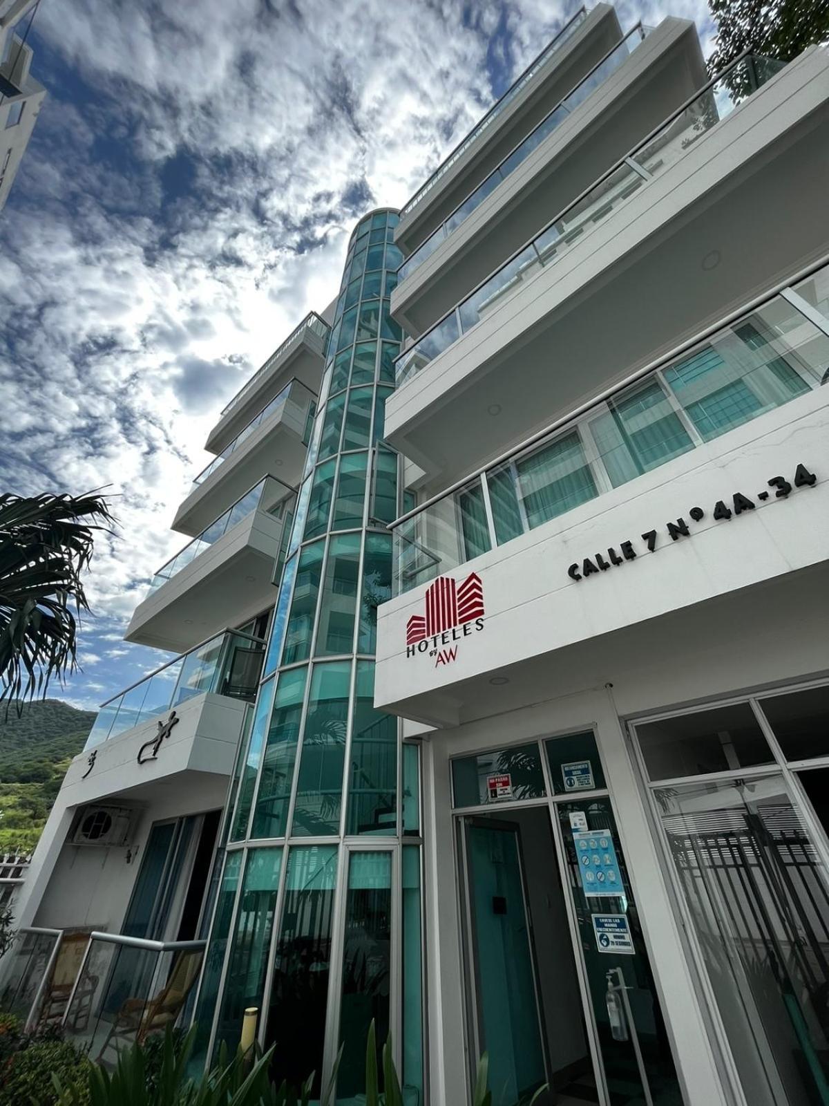 Aw Hotel Rodadero Suites Santa Marta  Exterior foto